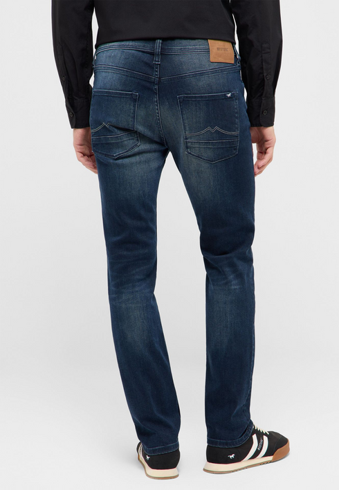 Mustang Vegas Slim Mid-Rise Slim Leg Dark Blue 1018237 Dark Blue-5000
