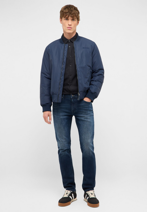 Mustang Vegas Slim Mid-Rise Slim Leg Dark Blue 1018237 Dark Blue-5000