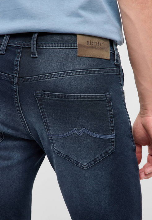 Mustang Oregon Slim K Low-Rise Relaxed Leg Dark Blue 1018250 Dark Blue-5000