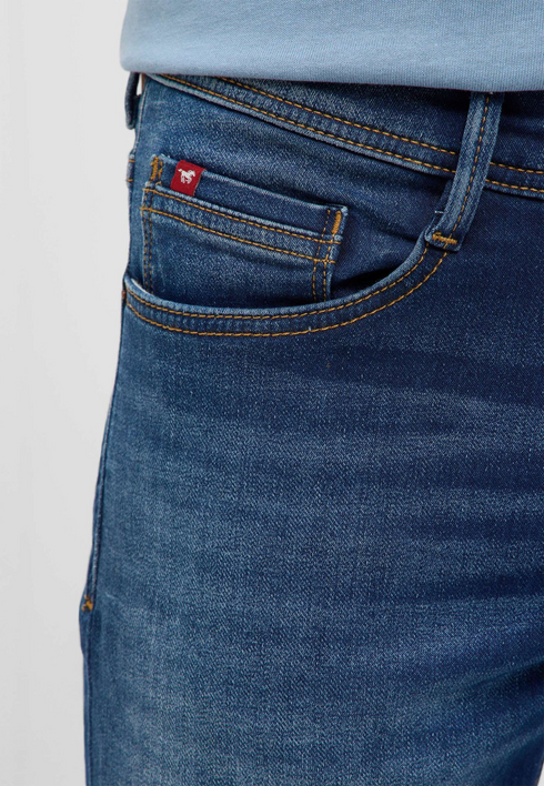 Mustang Oregon Slim K Low-Rise Relaxed Leg Vintage Blue Medium 1018252 Blue Medium-5000