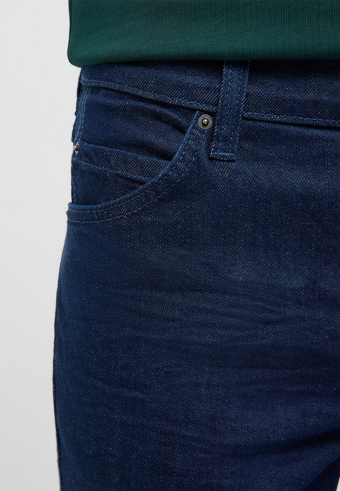 Mustang Tramper Straight Mid-Rise Straight Leg Dark Blue 1018258 Dark Blue-5000