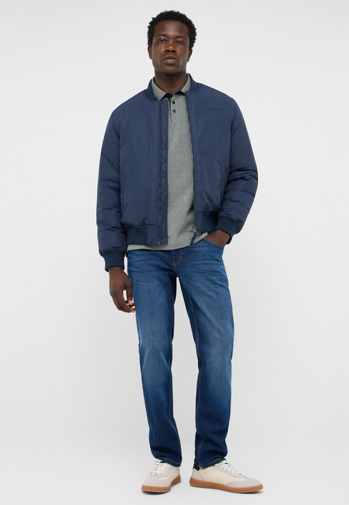 Mustang Washington Straight Mid-Rise Dark Blue Jeans 1018269 Dark Blue-5000