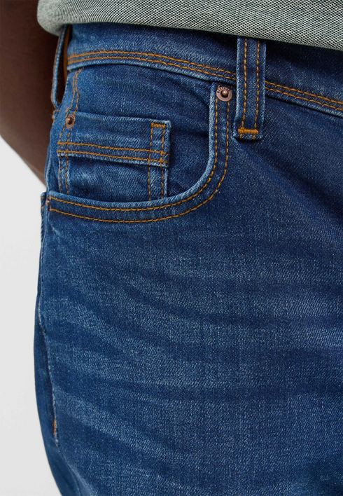 Mustang Washington Straight Mid-Rise Dark Blue Jeans 1018269 Dark Blue-5000