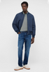 Mustang Washington Straight Mid-Rise Dark Blue Jeans 1018269 Dark Blue-5000