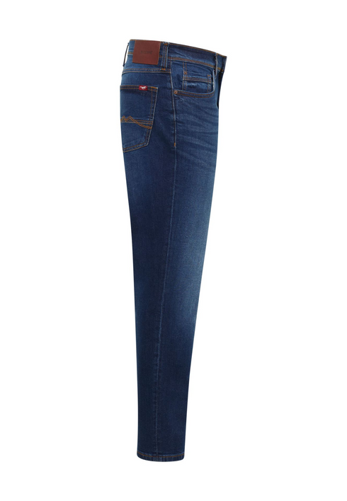 Mustang Washington Straight Mid-Rise Dark Blue Jeans 1018269 Dark Blue-5000