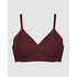 Naturana 5232 Wire Free Side Smoother Padded T-Shirt Purple Soft Bra