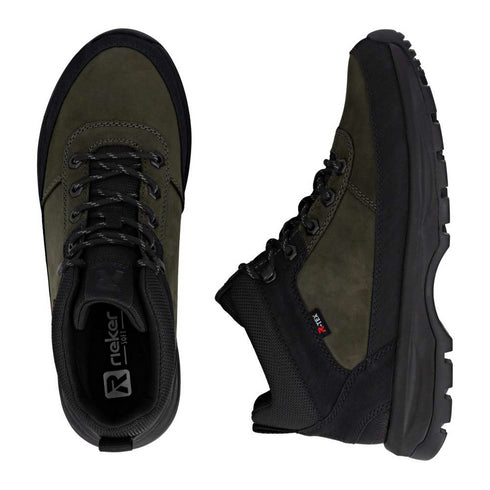 Rieker Men’s Rieker-TEX Ankle Boots U1670-54 Green/Black