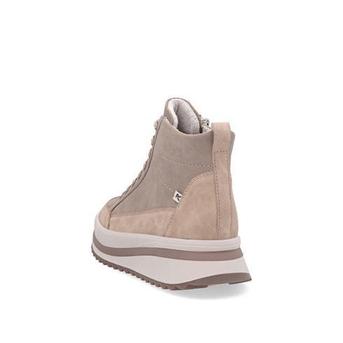 Rieker Laced and Zip Ankle Boot W3871-60