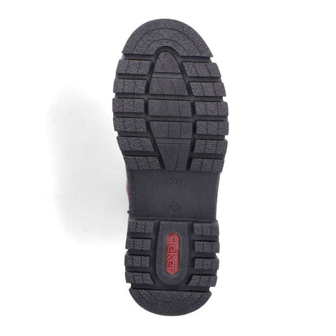 Rieker Patent Women’s Ankle Boots Y0220-33 – Red