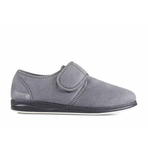 Padders Harry 410 Men's Wide-Fit Slippers - Memory Foam Comfort