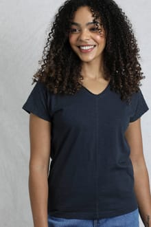 Weird Fish Pernille Organic Cotton Cutaway T-Shirt 19903