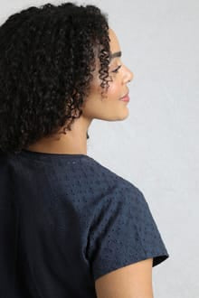 Weird Fish Pernille Organic Cotton Cutaway T-Shirt 19903