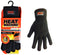 Heat Machine Men’s Black Thermal Gloves – Extra Warm 1.8 TOG (1113)