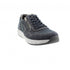 Rieker 11500-14 Navy Nubuck Wide Lace & Zip Shoe