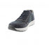Rieker 11500-14 Navy Nubuck Wide Lace & Zip Shoe