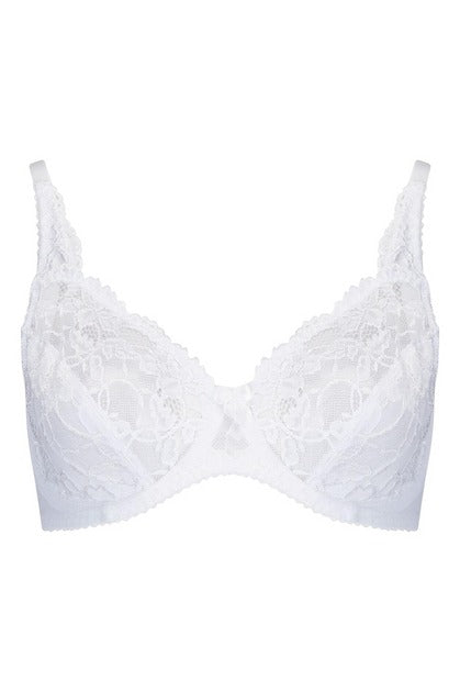 Charnos | Rosalind White Full Cup Underwired Bra - 116501