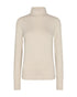 Freequent FQLIANA Soft Jersey High Neck Long Sleeve Blouse 116610 MB - Moonbeam