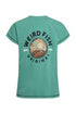Weird Fish Sunset Summit Back Print Organic Cotton Graphic T-Shirt 203340