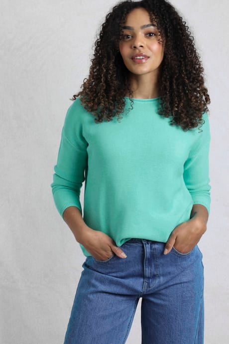 Weird Fish Dalla Knitted Crew Neck Jumper 202876