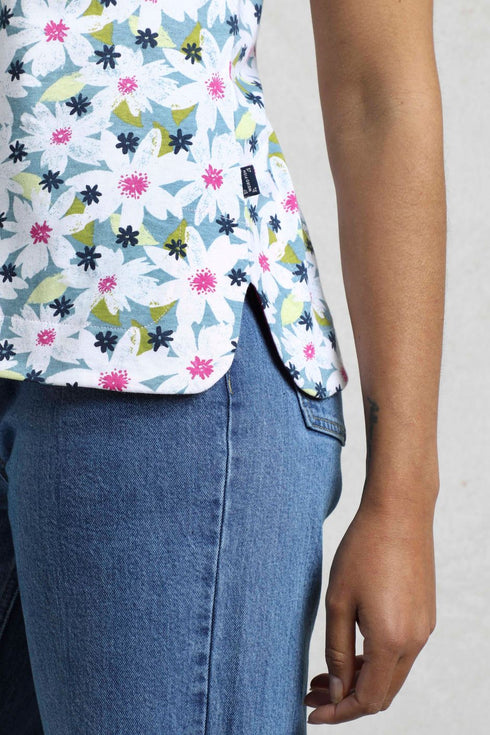 Weird Fish 203333 Paw Paw Organic Printed Jersey Tee