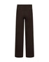 Freequent FQSOLVEJ High Waist Straight Leg Pants 207638 Mole Brown