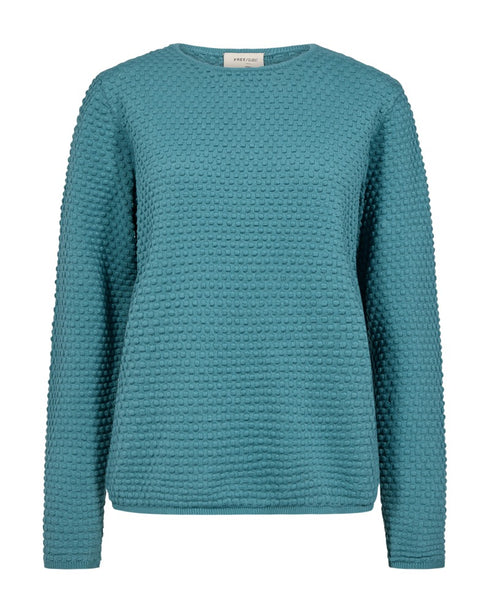 FreeQuent Ladies DODO Pullover - Fine Knit with Dotted Texture 124384