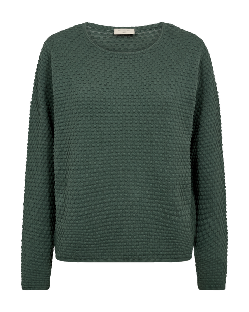 FreeQuent Ladies DODO Pullover - Fine Knit with Dotted Texture 124384