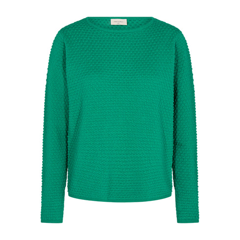 FreeQuent Ladies DODO Pullover - Fine Knit with Dotted Texture 124384