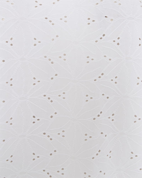 Freequent White FQBLOND Broderie Anglaise Pattern T-Shirt 216782