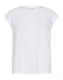 Freequent White FQBLOND Broderie Anglaise Pattern T-Shirt 216782