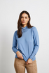 Micha Womens Poloneck Knit Jumper 132 171 2818 - Velvet Blue