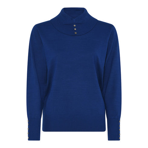 Micha Viscose Poloneck Knit Pullover 132-171