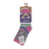 Bamboo Threads Girls Bamboo Unicorn Rainbow Socks 3 Pack SK1409