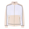 Micha Womens White Sand Navy 72401 Renewed Sporty Look Modal Blend Full Zip Jacket 144-255