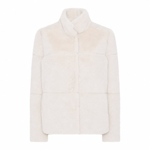 Micha Womens Faux Fur Cropped Jacket - 145 245 2