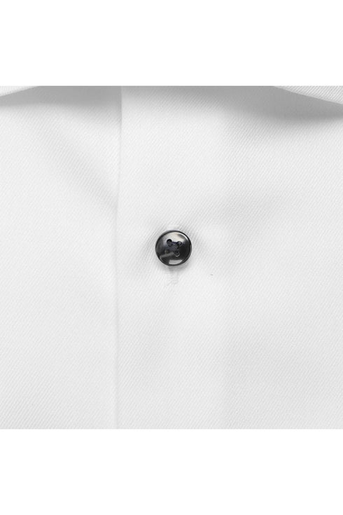 Seidensticker Regular Fit Shirt in white with Kent Collar