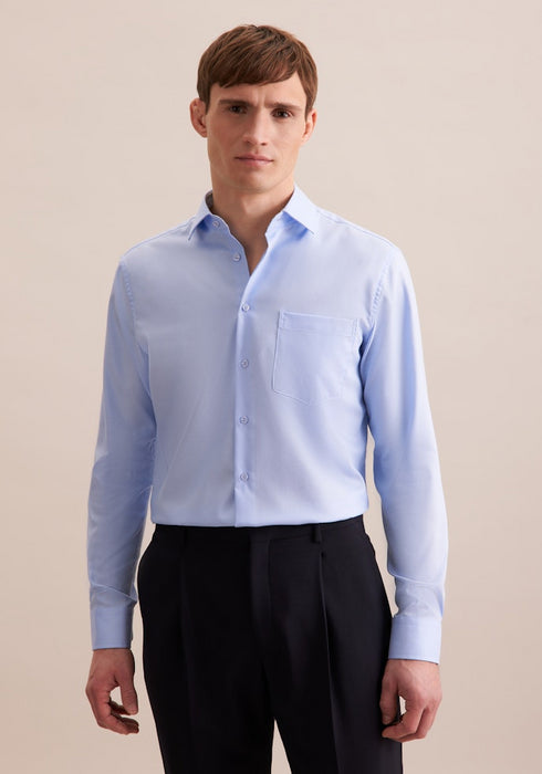 Seodemsticker Non-iron Twill Business Regular Fit Shirt with Kent-Collar 01.147200