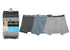 Pierre Klein Mens Ribbed Classic Boxer Shorts 3 Pack 1472
