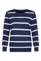 Sunday Pullover Wide Stripe Long Sleeve 6427 6030