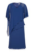 Godske Bling Shoulder Cape Effect Dress 18788 - Evening Womenswear