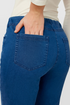Robell Women's Bella P 68cm Slim Fit Pull-On Jeans 64 Deep Cobalt Blue 53534-5448