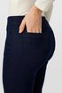 Robell Women's Bella P 68cm Slim Fit Pull-On Jeans 69 Navy 53534-5448