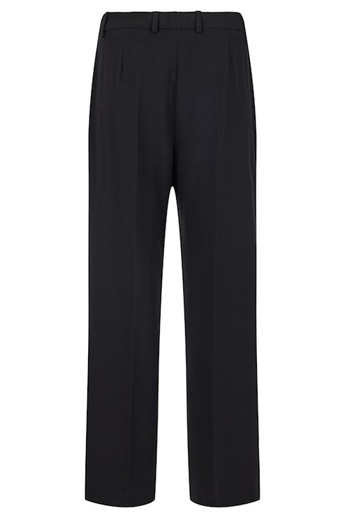 Robell Britt Wide Leg 80cm Trousers - High Waist, Pressed Pleats 53578-5405