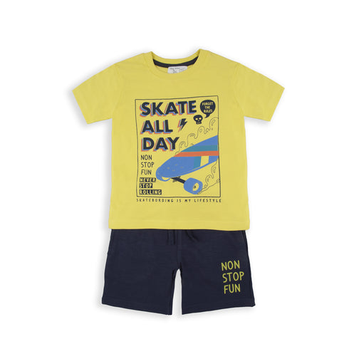 BabyBol 2 Piece Set - Born To Skate