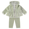 Babybol | 160060 Khaki Checked Hoodie, T-Shirt and Pants 3-Piece Set