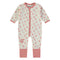 Babybol | 160411 Pink and White Bunnies Long Sleeve Romper