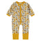 Babybol | 160412 Grey Leopard and Mustard Cotton Long Sleeve Romper