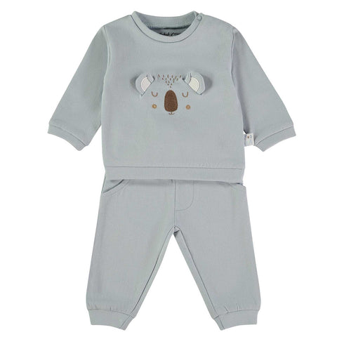 Babybol | Blue Koala Two Piece Sweatshirt and Tracksuit Bottoms Set