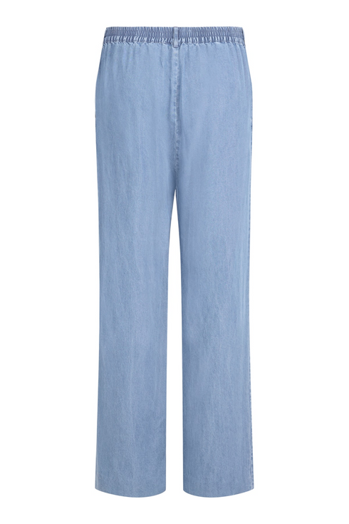 Sunday Heavenly Blue Flared Regular Fit Pants 6015 6500