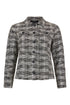 Robell Sunday Jacquard Shirt Neck Coatigan 6958-6482-0